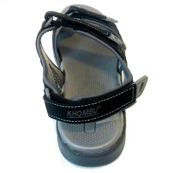 Khombu Women's Evelyn Comfort Outdoor Hiking Sandals--Black - Picture 5 of 11